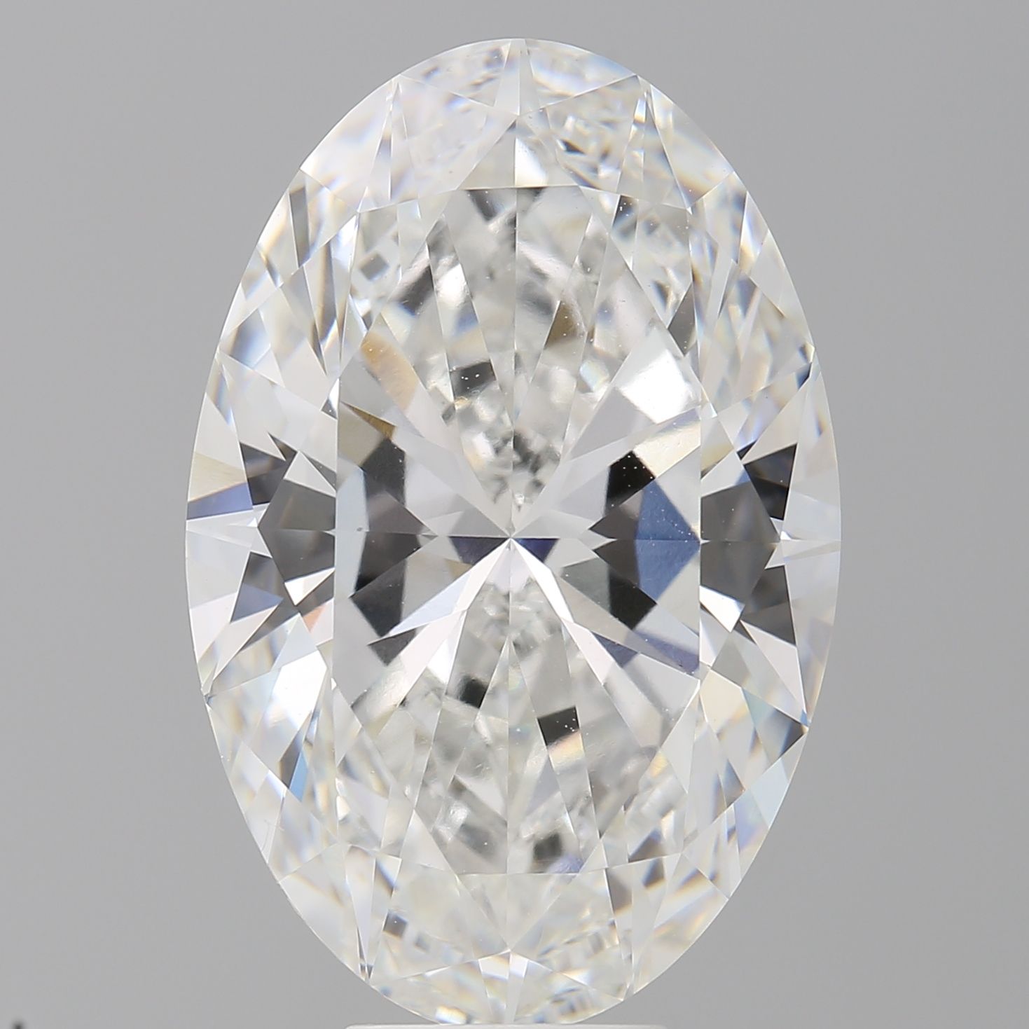 10.07 ct. oval Lab Grown Diamond front image