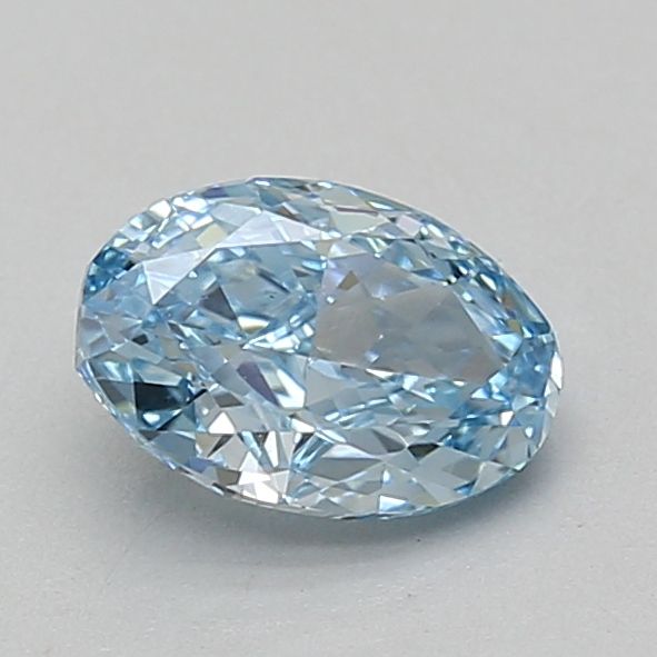 1.09 CT Fancy Vivid Blue OVAL