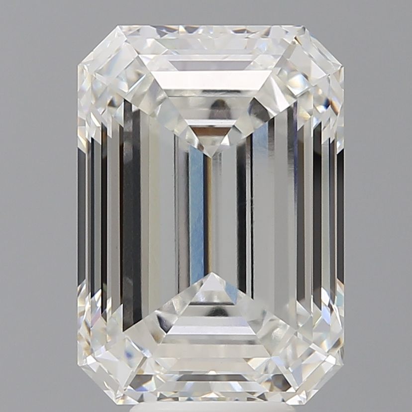 8.01 ct. emerald Lab Grown Diamond front image