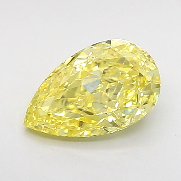 1.04 CT Fancy Intense Yellow PEAR