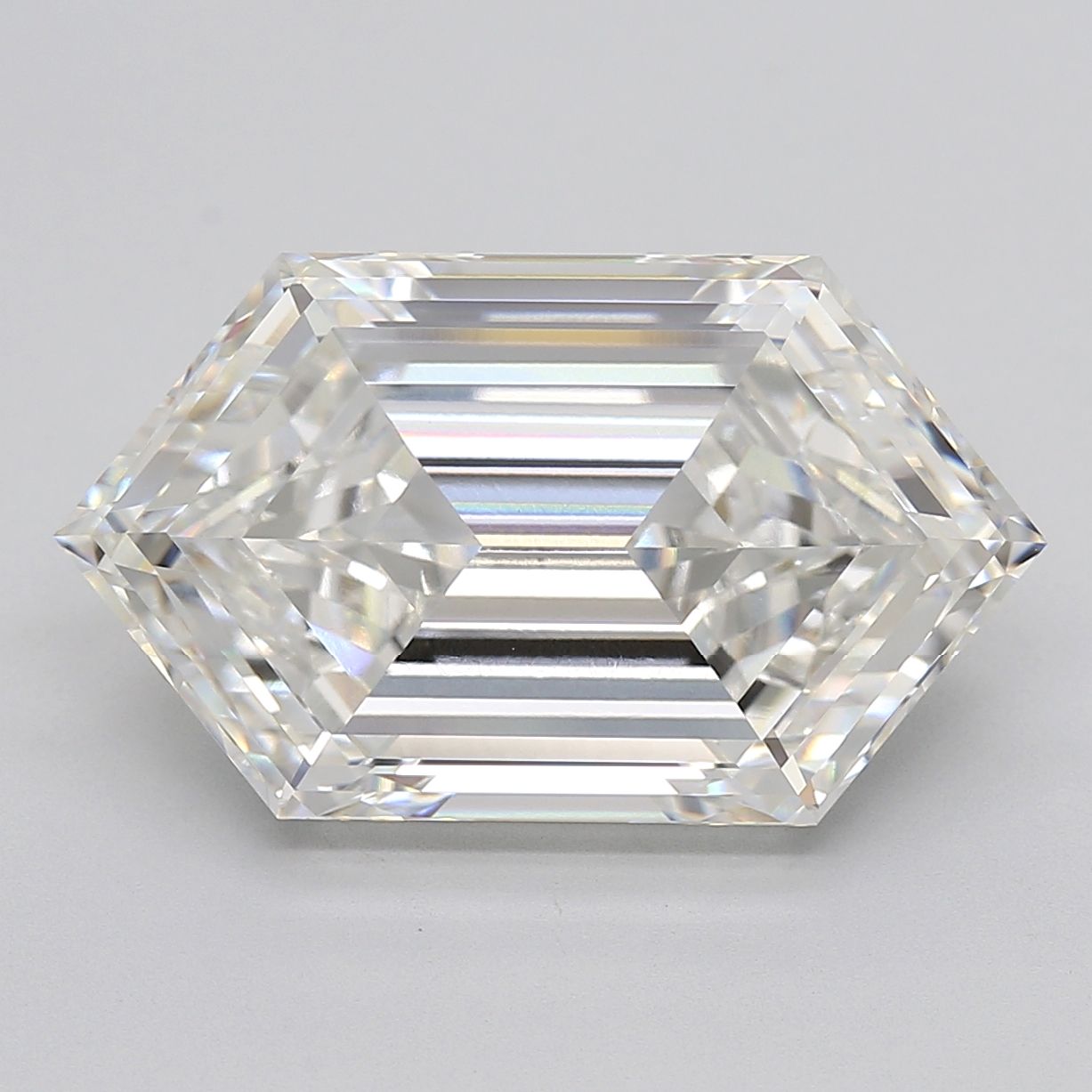 12.55 ct lab-grown Hexagonal Diamond