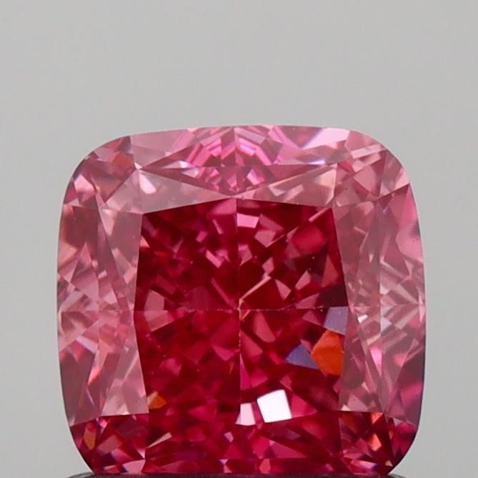 1.05 CT Fancy Vivid Pink CUSHION MODIFIED