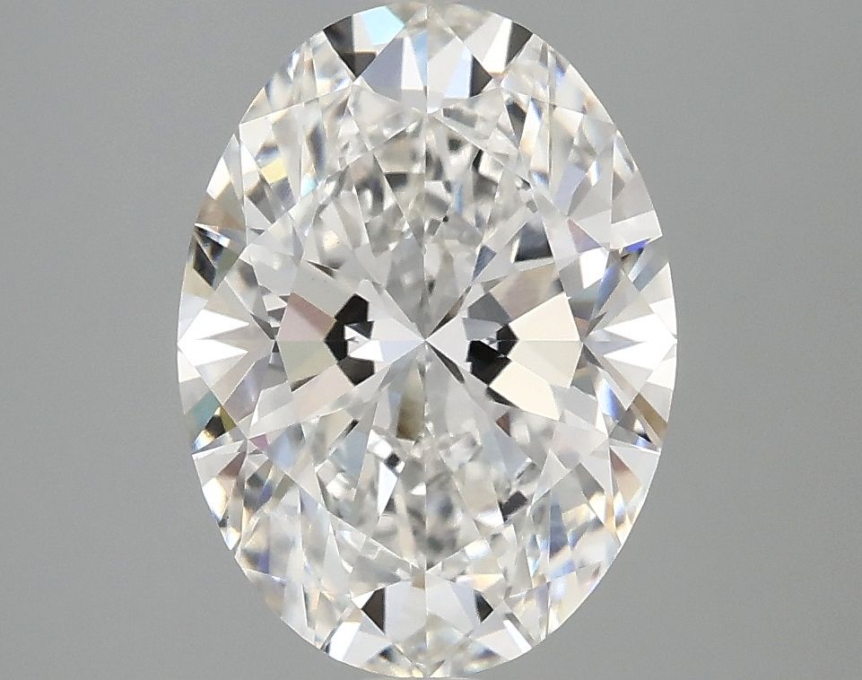 3.03 ct. oval Lab Grown Diamond front image
