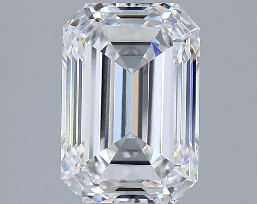 3.02 ct. emerald Lab Grown Diamond front image