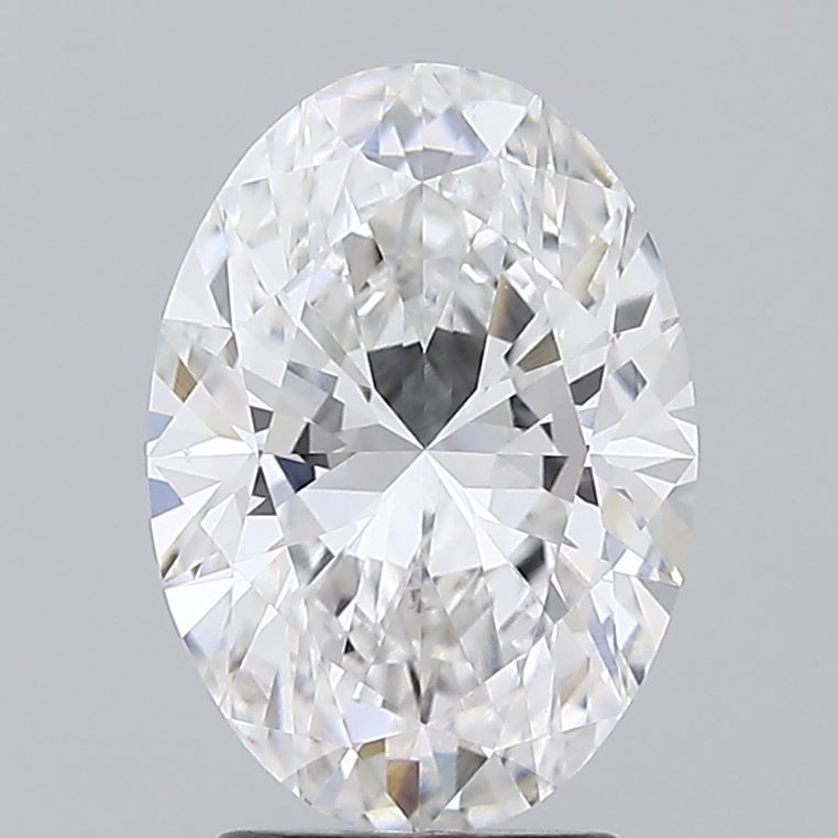 3.01 ct. oval Lab Grown Diamond front image