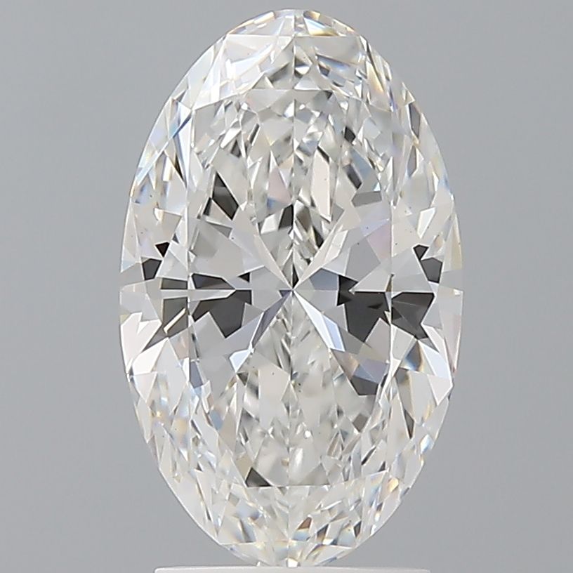 2.59 ct. oval Lab Grown Diamond front image