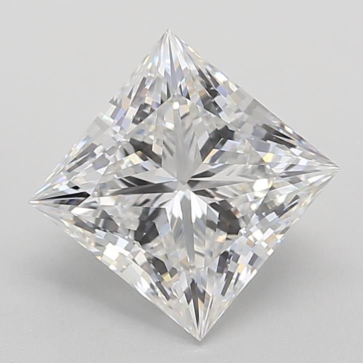 2.58 ct. princess Lab Grown Diamond front image