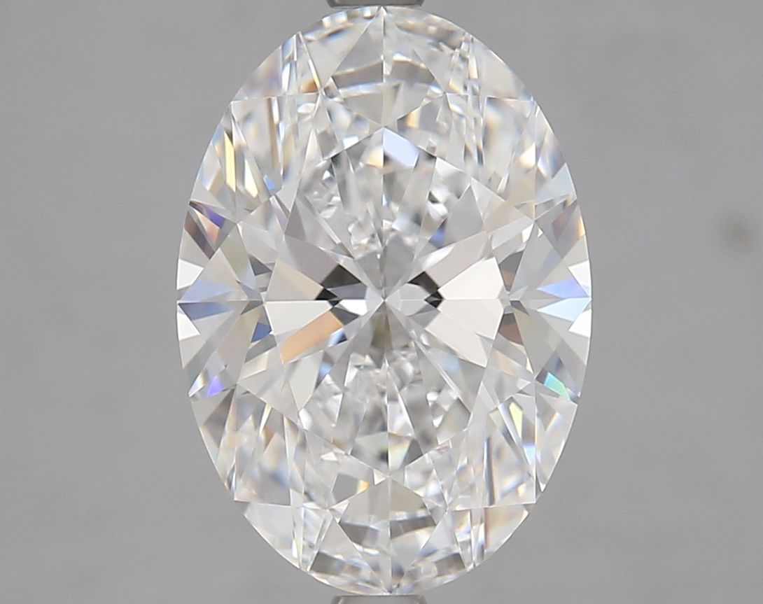 4.02 ct. oval Lab Grown Diamond front image