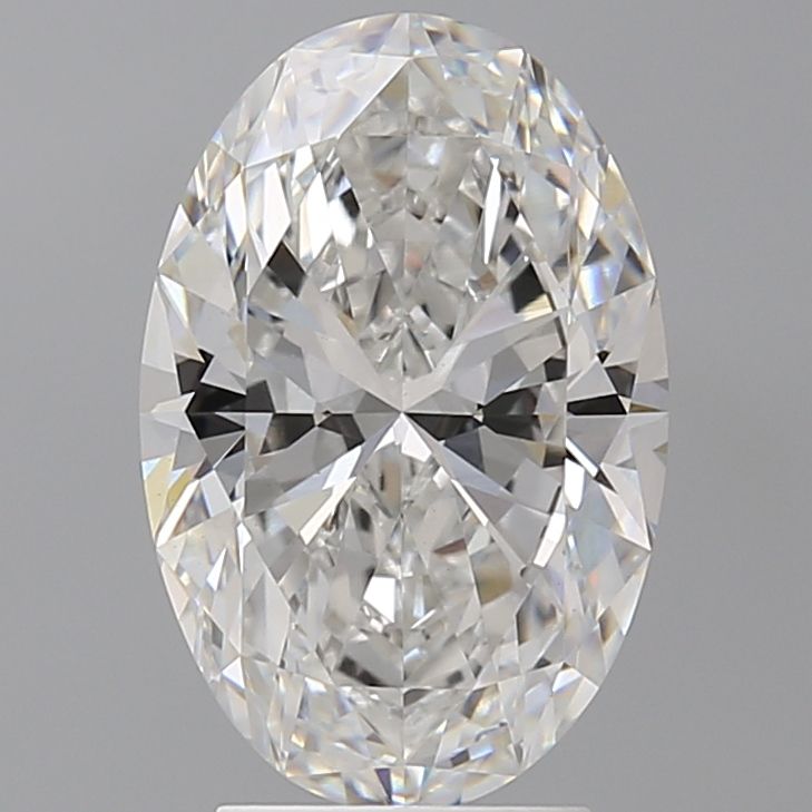 3.55 ct. oval Lab Grown Diamond front image