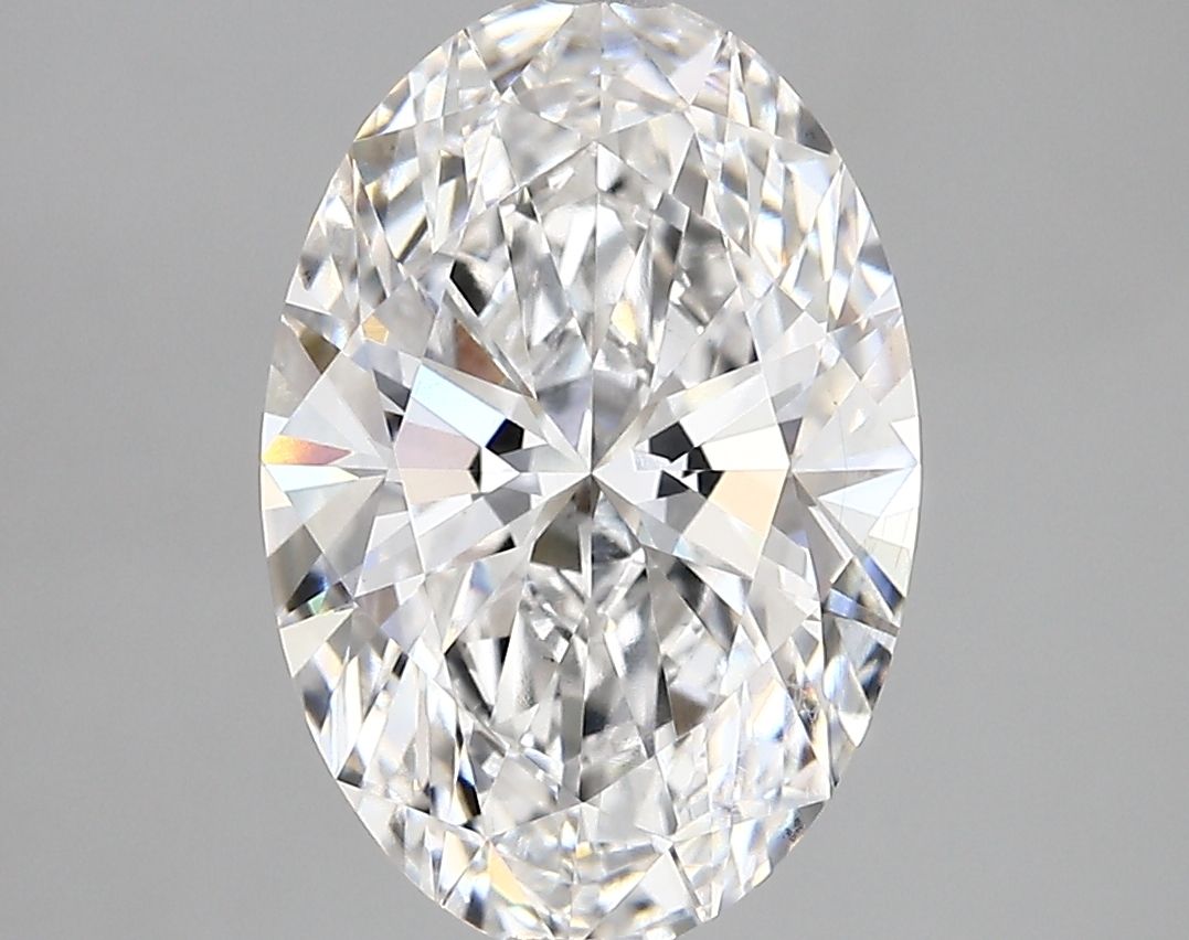 3.43 ct. oval Lab Grown Diamond front image
