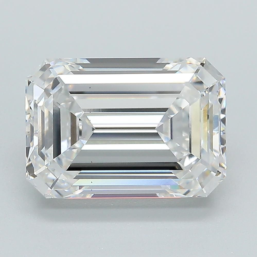 4.30 ct. emerald Lab Grown Diamond front image