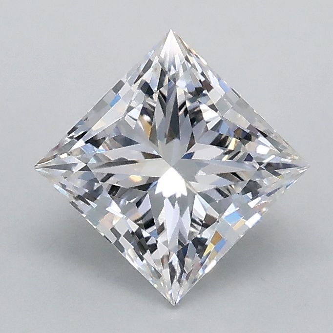 0.96 ct. princess Lab Grown Diamond front image