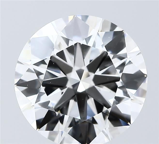 7.01 ct. round Lab Grown Diamond front image