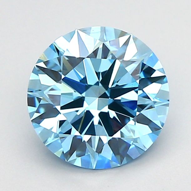 1.55 CT Fancy Vivid Blue ROUND