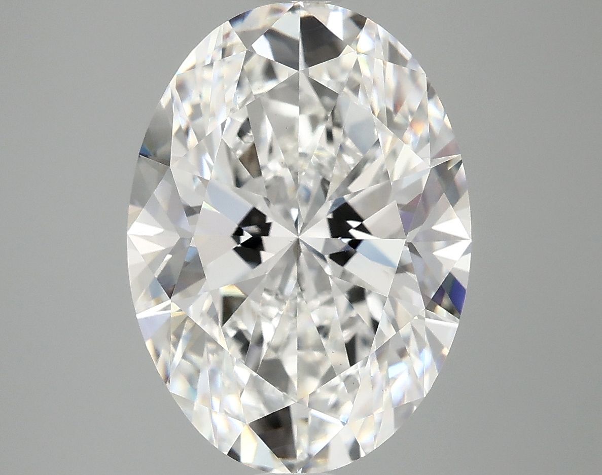 5.05 ct. oval Lab Grown Diamond front image