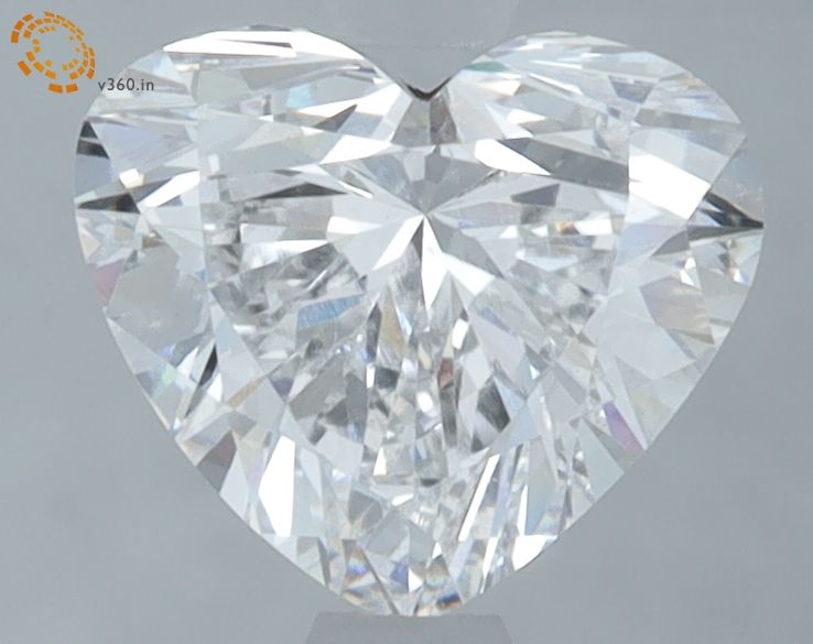 1.61 ct. heart Lab Grown Diamond front image