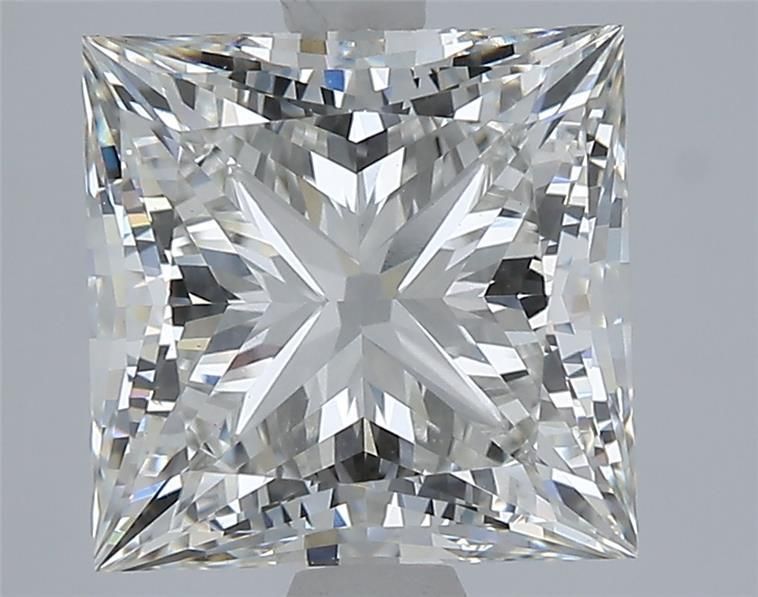 4.05 ct. princess Lab Grown Diamond front image