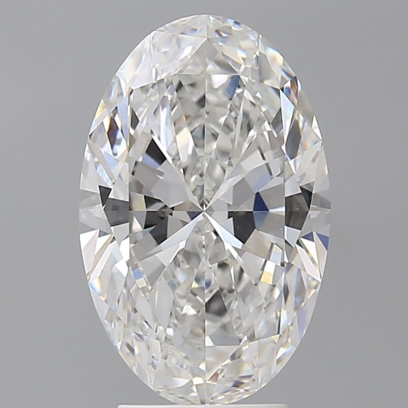 4.05 ct. oval Lab Grown Diamond front image