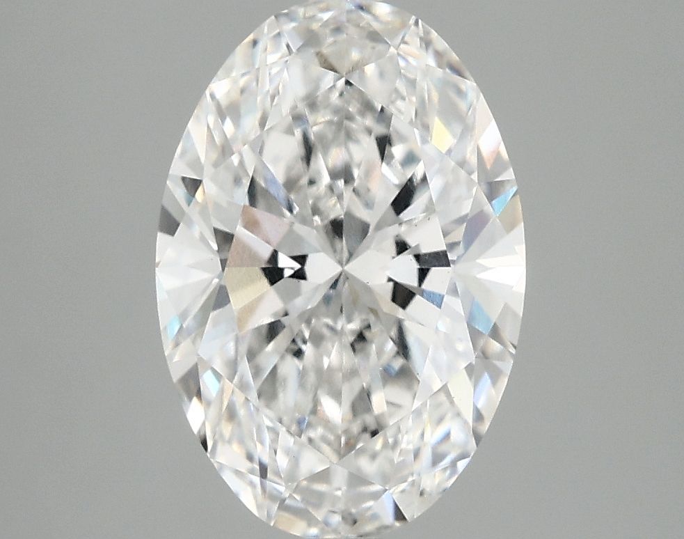 2.87 ct. oval Lab Grown Diamond front image