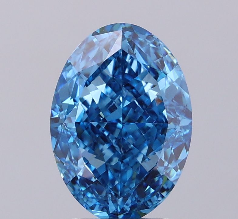3.08 ct. oval Lab Grown Diamond front image