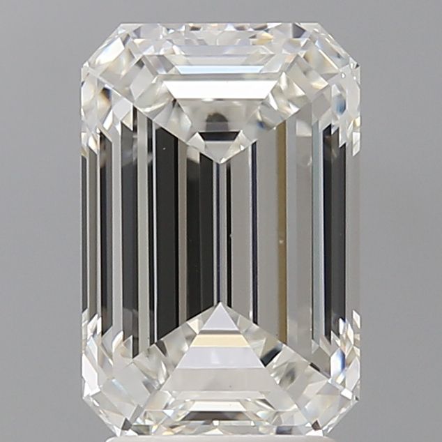3.54 ct. emerald Lab Grown Diamond front image