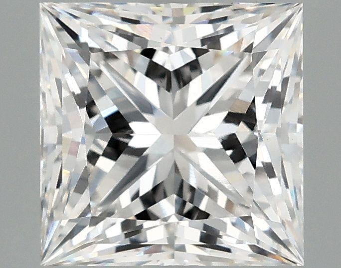 3.08 ct. princess Lab Grown Diamond front image