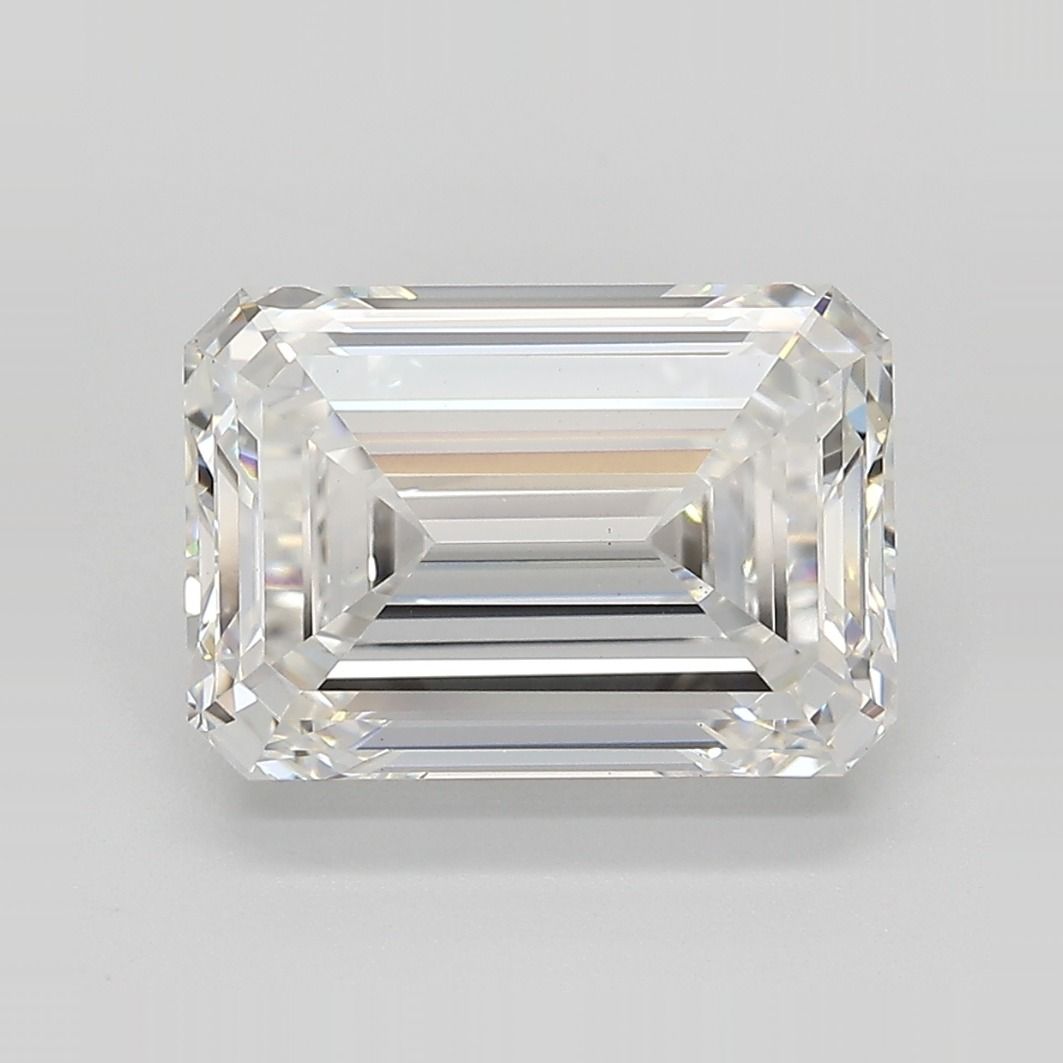 5.04 ct. emerald Lab Grown Diamond front image