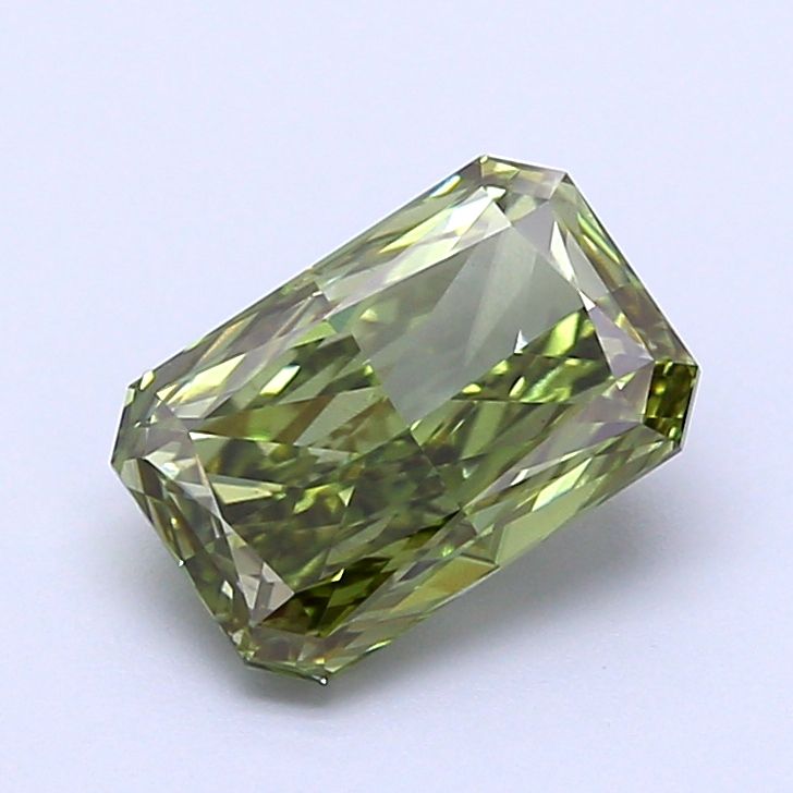 1.52 CT Fancy Vivid Green RADIANT