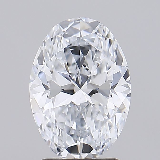1.38 ct. oval Lab Grown Diamond front image