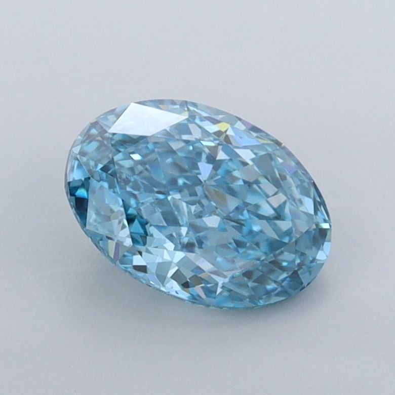 1.0 CT Fancy Vivid Blue OVAL