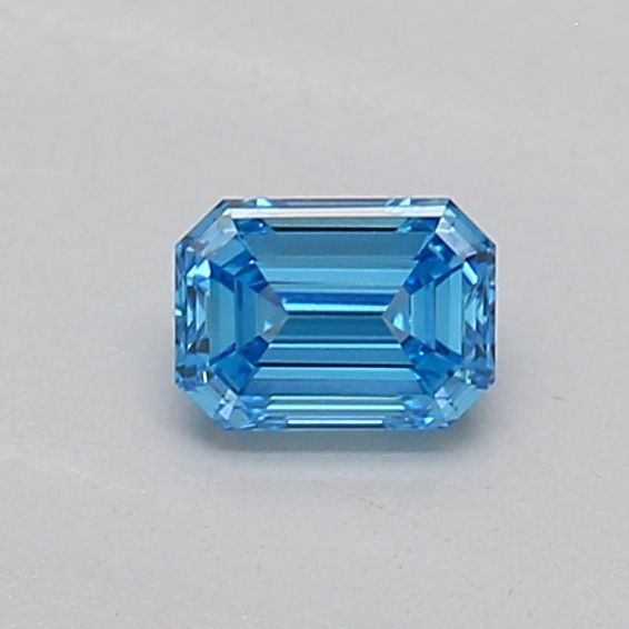 0.18 CT Fancy Vivid Blue EMERALD