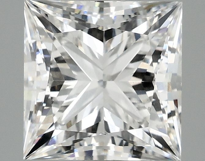 3.02 ct. princess Lab Grown Diamond front image