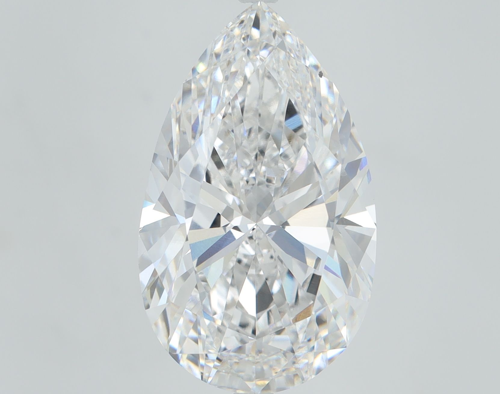9.01 ct. pear Lab Grown Diamond front image