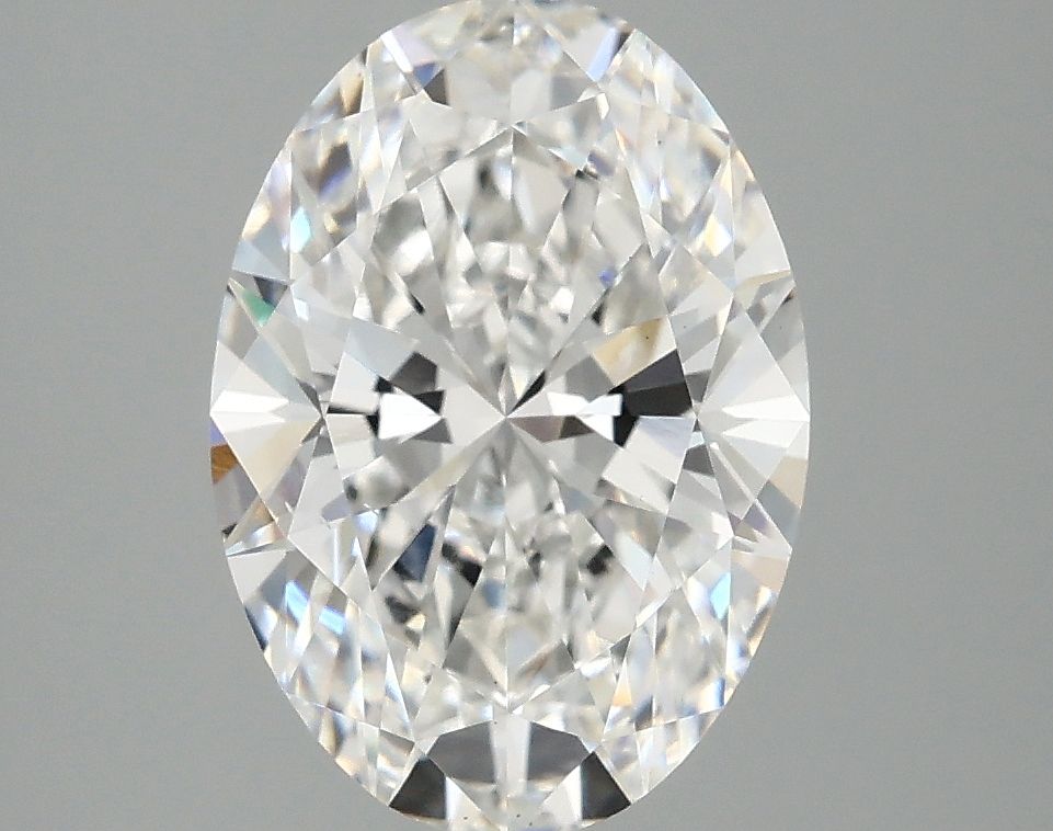 3.02 ct. oval Lab Grown Diamond front image