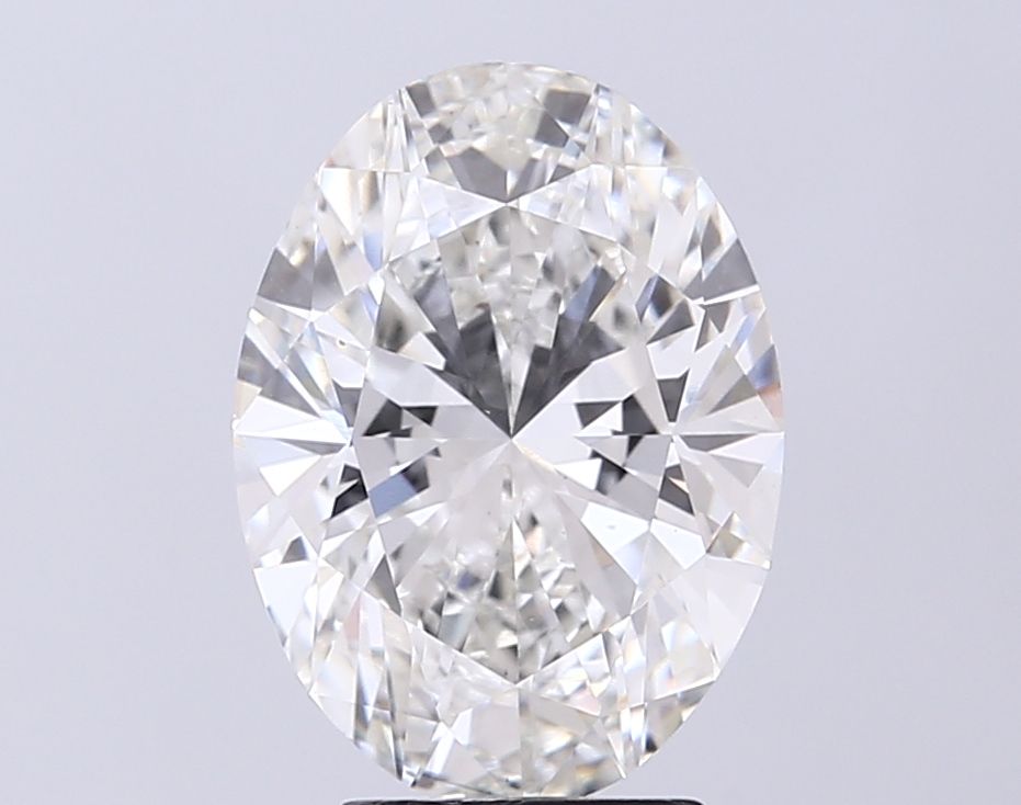 4.01 ct. oval Lab Grown Diamond front image
