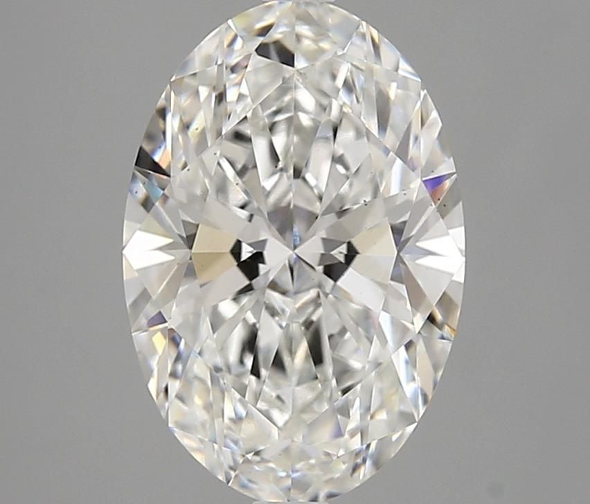 3.25 ct. oval Lab Grown Diamond front image