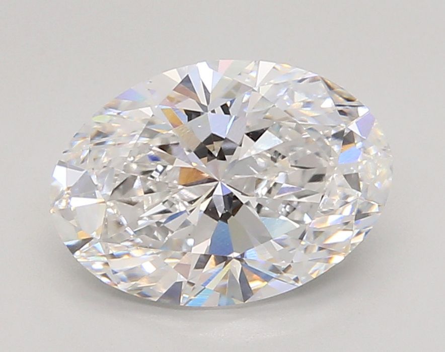 3.04 ct. oval Lab Grown Diamond front image