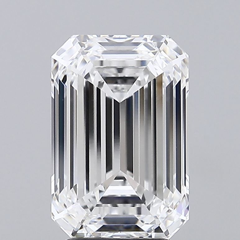 4.02 ct. emerald Lab Grown Diamond front image