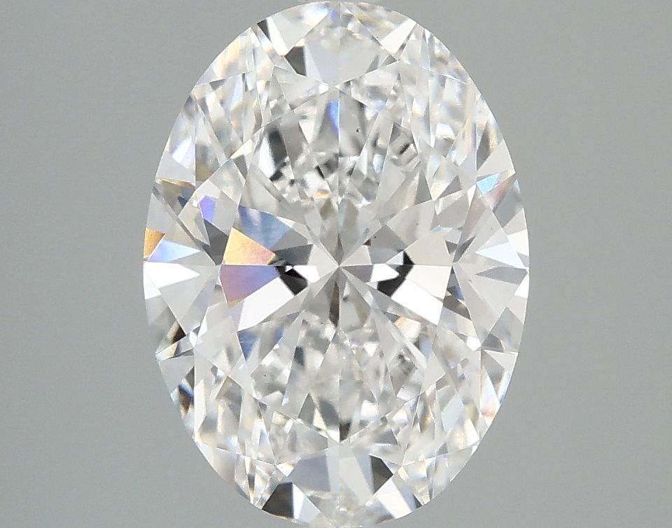 3.02 ct. oval Lab Grown Diamond front image