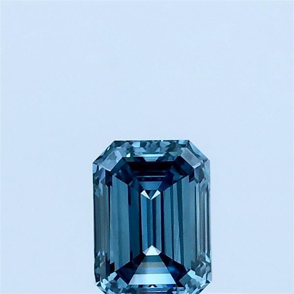 0.35 CT Fancy Vivid Blue EMERALD