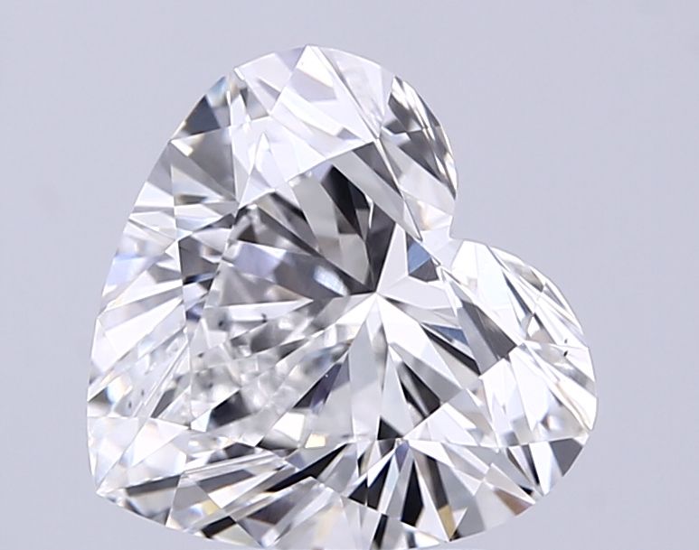 2.72 ct. heart Lab Grown Diamond front image