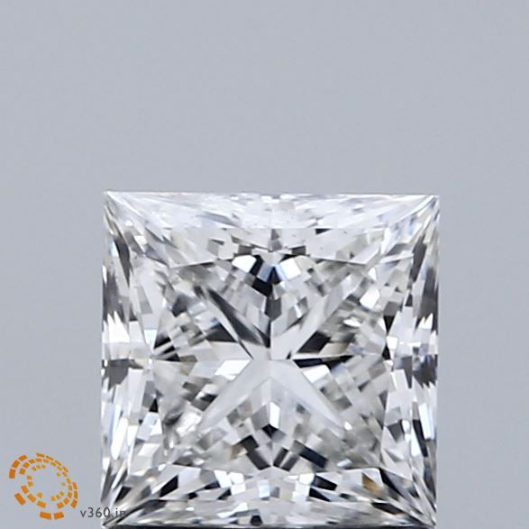 1.43 ct. princess Lab Grown Diamond front image