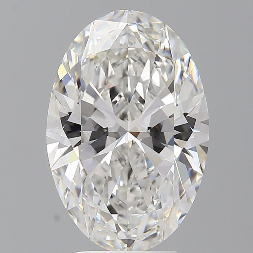 5.09 ct. oval Lab Grown Diamond front image