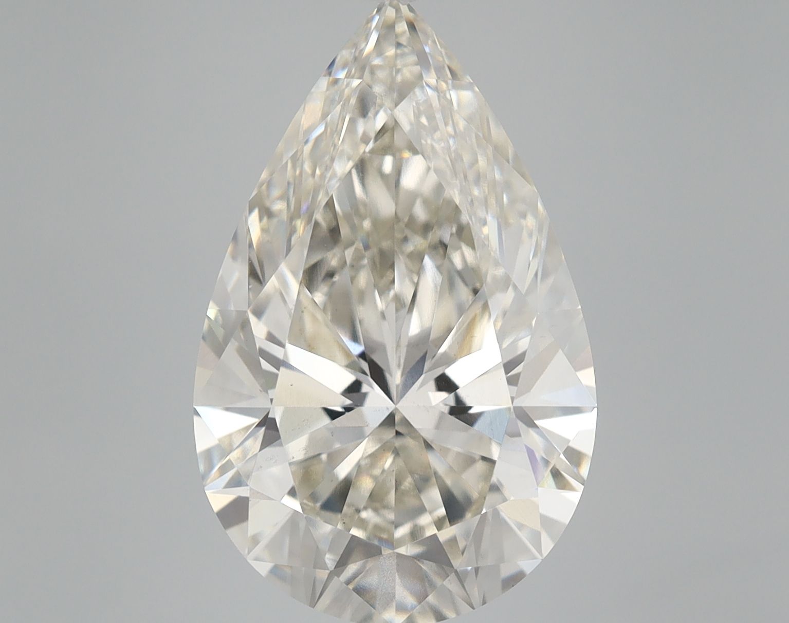 7.27 ct. pear Lab Grown Diamond front image