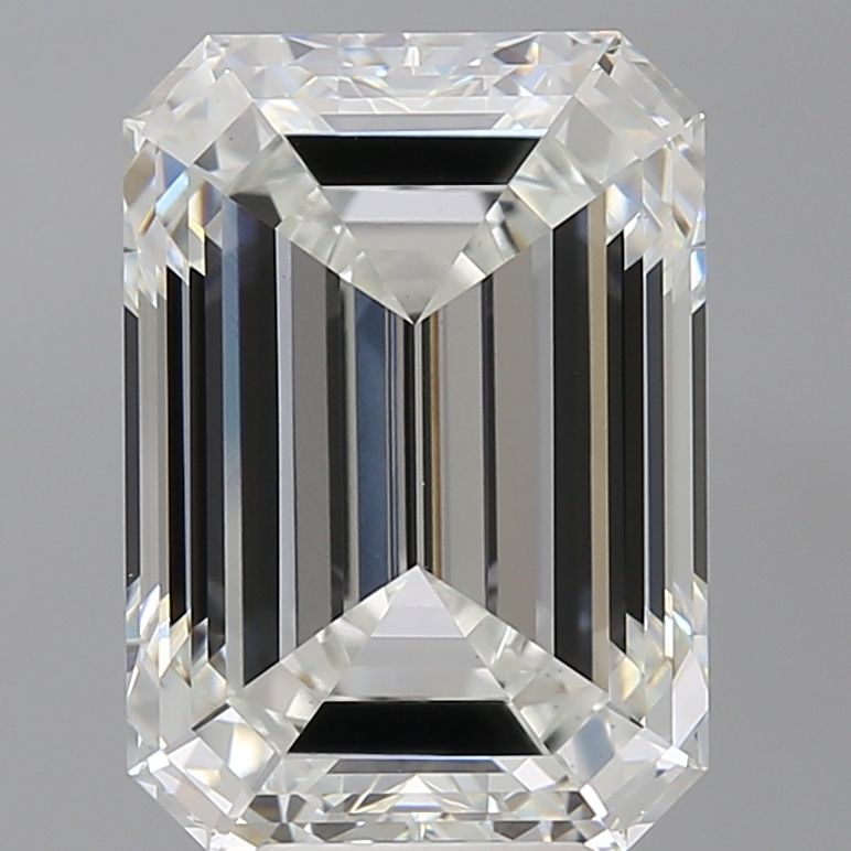 7.60 ct. emerald Lab Grown Diamond front image