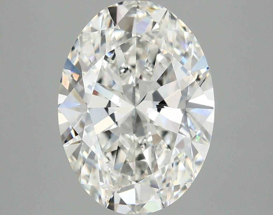 3.94 ct. oval Lab Grown Diamond front image