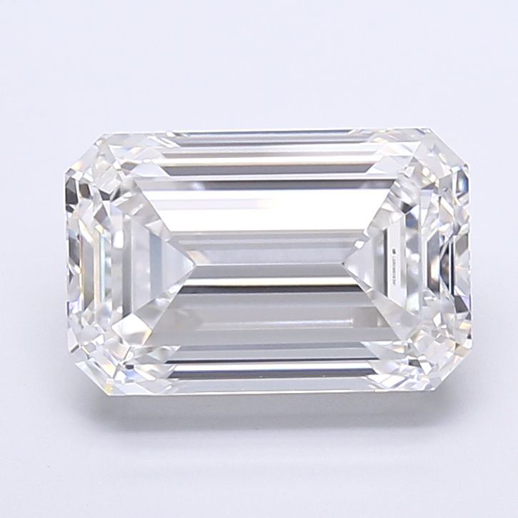 6.05 ct. emerald Lab Grown Diamond front image