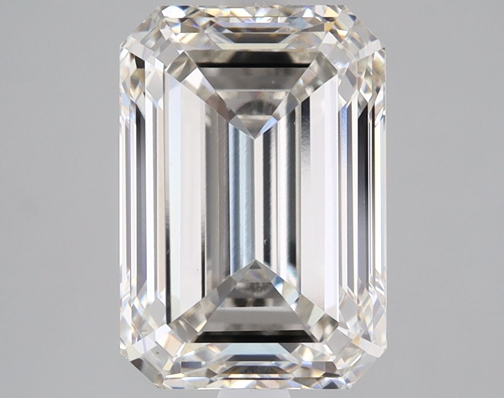 4.38 ct. emerald Lab Grown Diamond front image