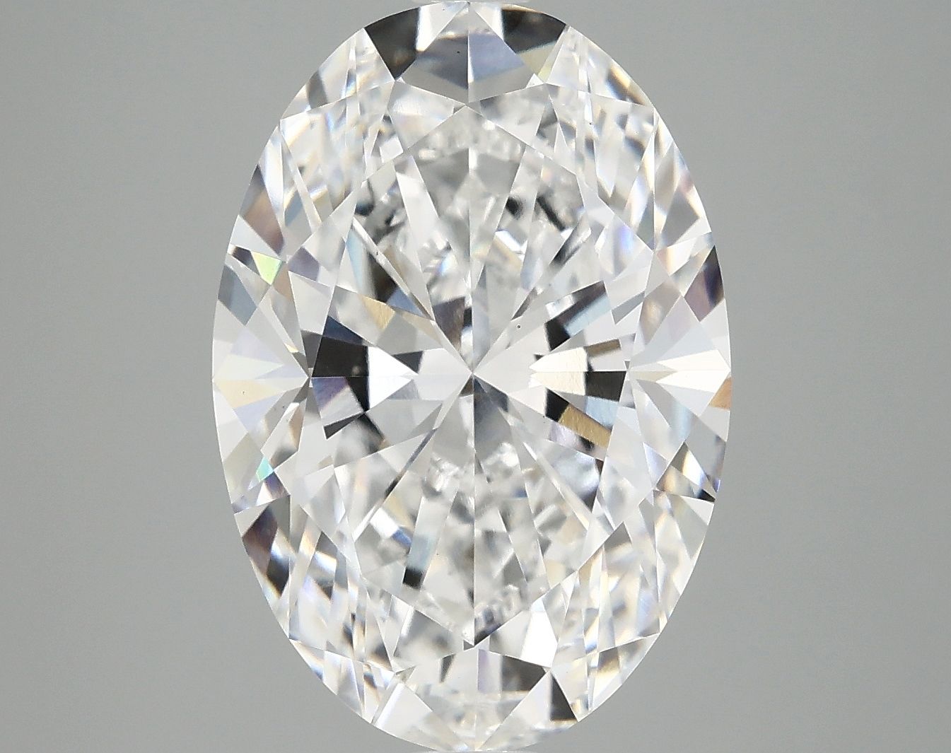 5.03 ct. oval Lab Grown Diamond front image
