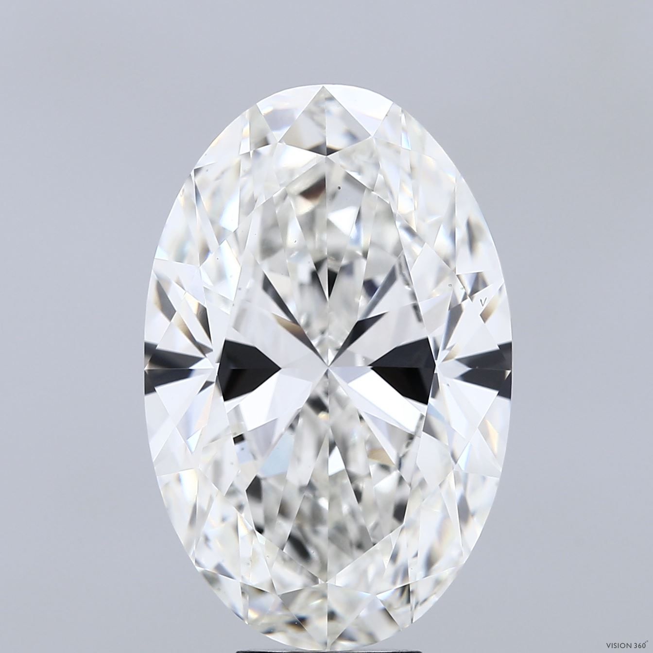 10.10 ct. oval Lab Grown Diamond front image
